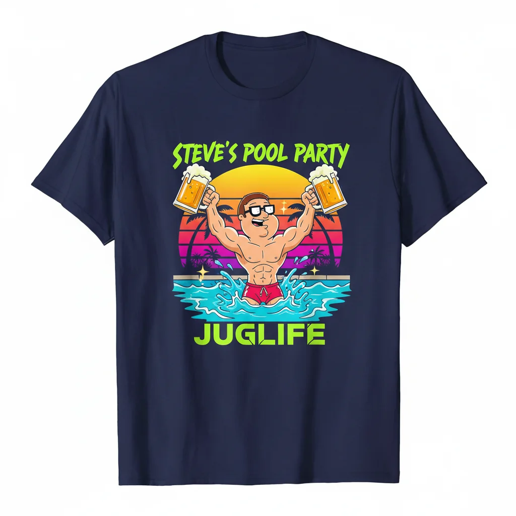 American Dad Steve Pool Jugs – Premium Durable T-Shirt for Fans