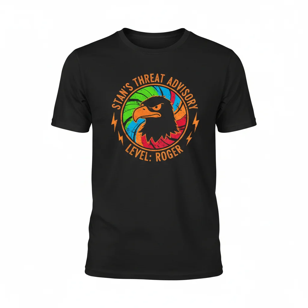 American Dad Terror Threat Level: Your Essential, Durable T-Shirt