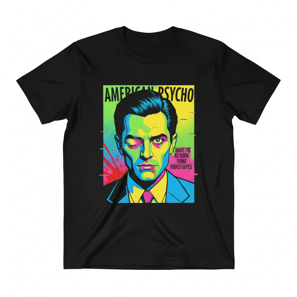 Patrick Bateman Pop Art Tee