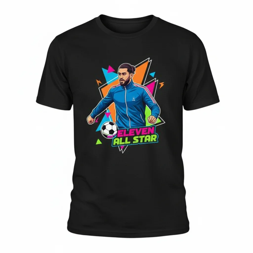 T-shirt Aminematue Eleven All Star Fanart - Coton Premium Homme/Femme