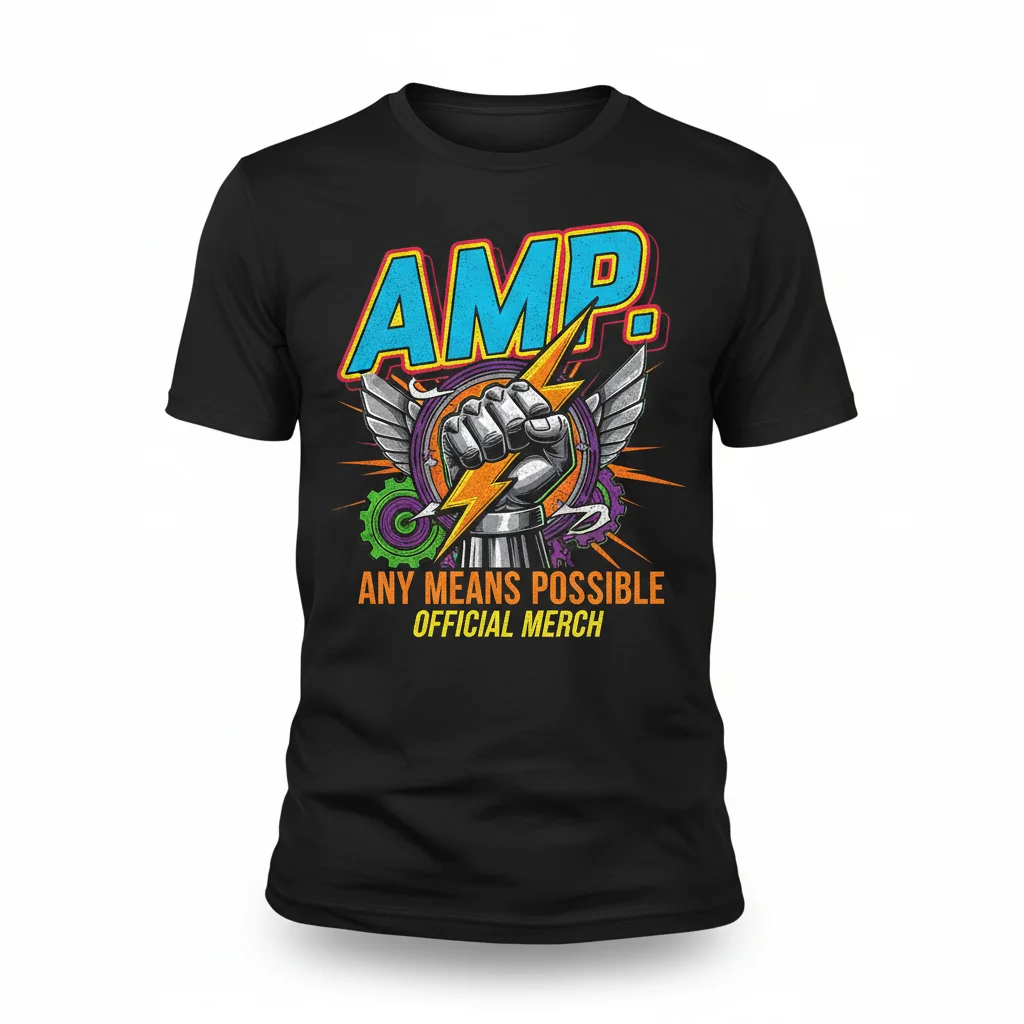 AMP - ANY MEANS POSSIBLE Official Merch Essential T-Shirt
