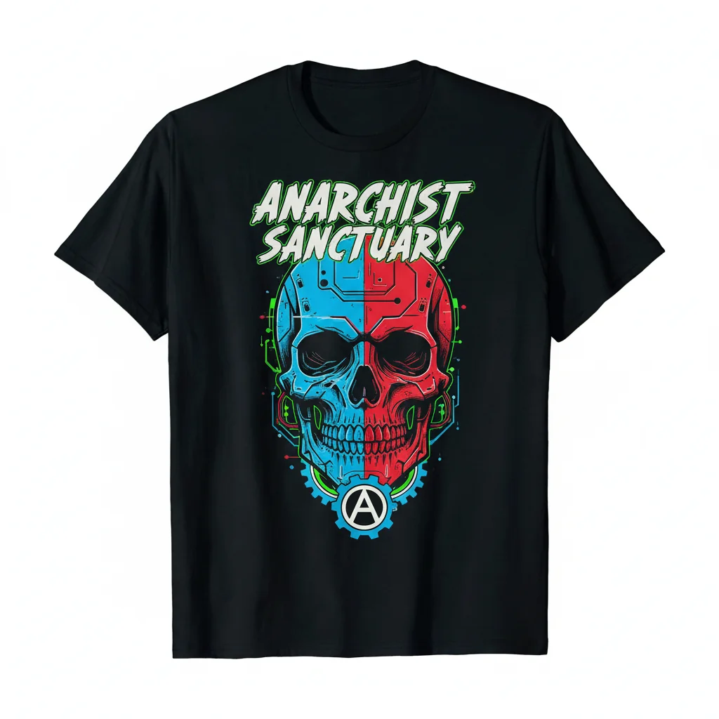 Anarchist Sanctuary: The Skull's Whisper Tee