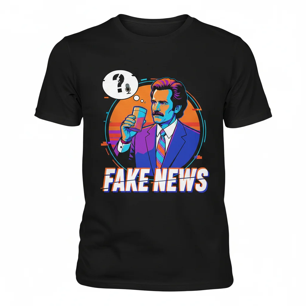 Anchorman 'I Don't Believe You' Luxe Tee