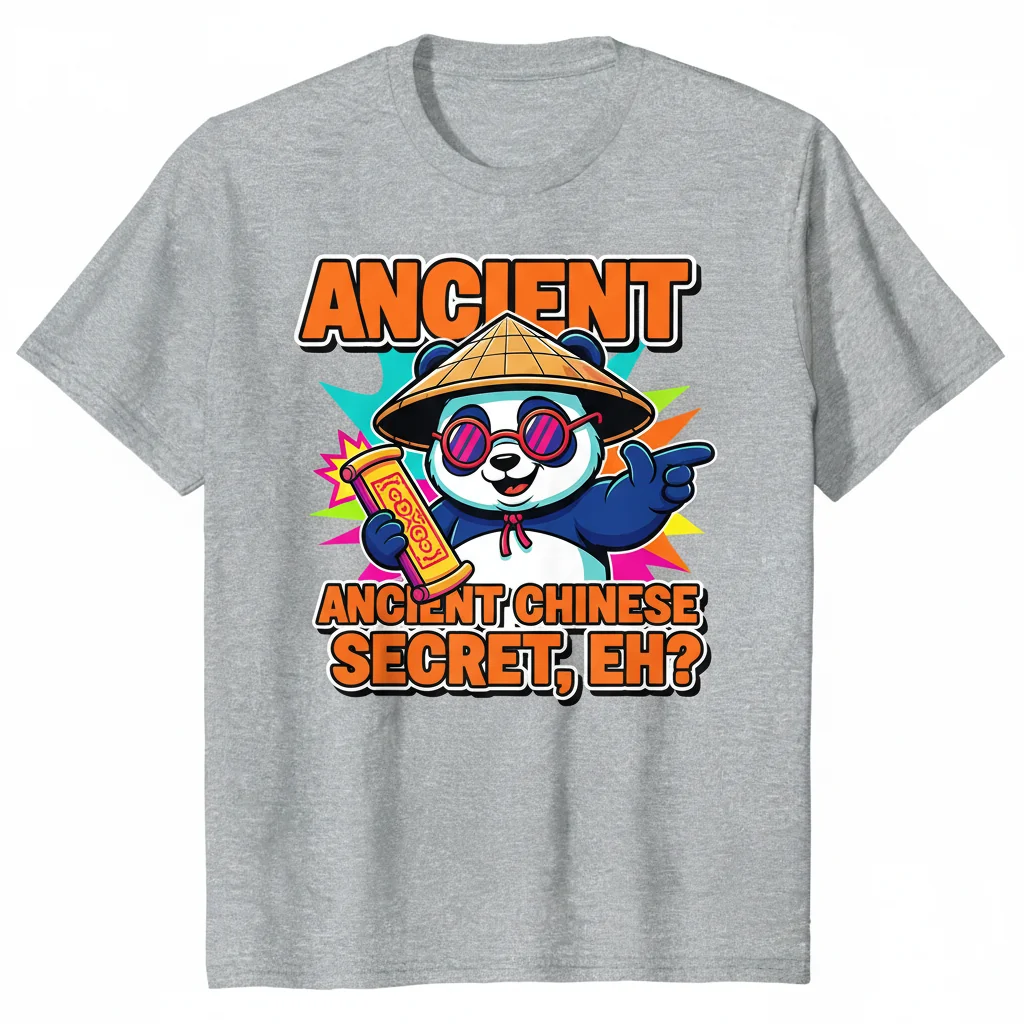 Ancient Chinese Secret Eh? Asian Meme Essential T-Shirt - Humor Tee, Pop Culture Top