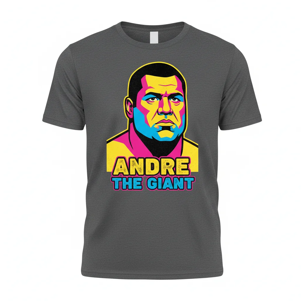 Andre The Giant Premium Graphic Tee – Ultra-Durable & Pre-Shrunk