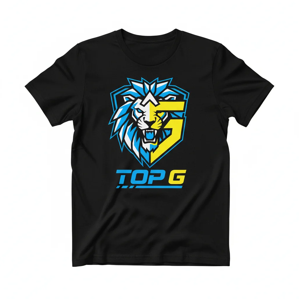 Andrew Tate Top G Logo Shirt | Premium, Durable & Pre-Shrunk Fit