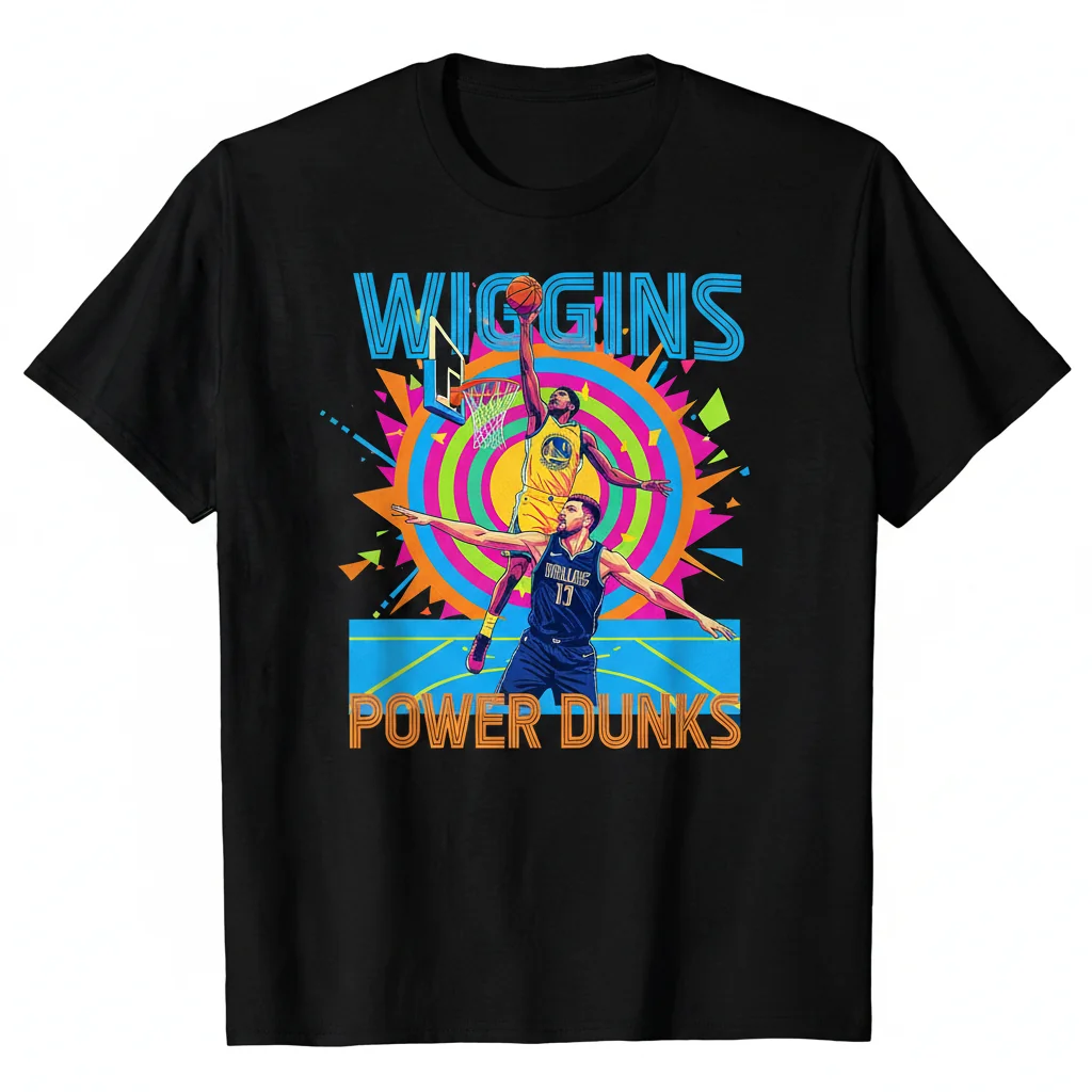 Andrew Wiggins Dunk on Luka Doncic Premium Essential T-Shirt – Fade-Proof & Perfect Fit