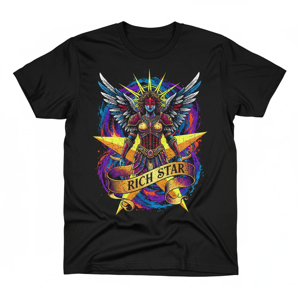 Angel Rich Star: The Vintage Dreamer's Tee