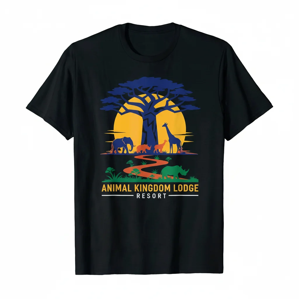 Animal Kingdom Lodge: Your Safari Spirit Essential T-Shirt