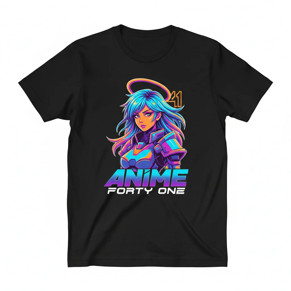 Awaken Your Spirit: The '41 Essential' Anime Art Tee