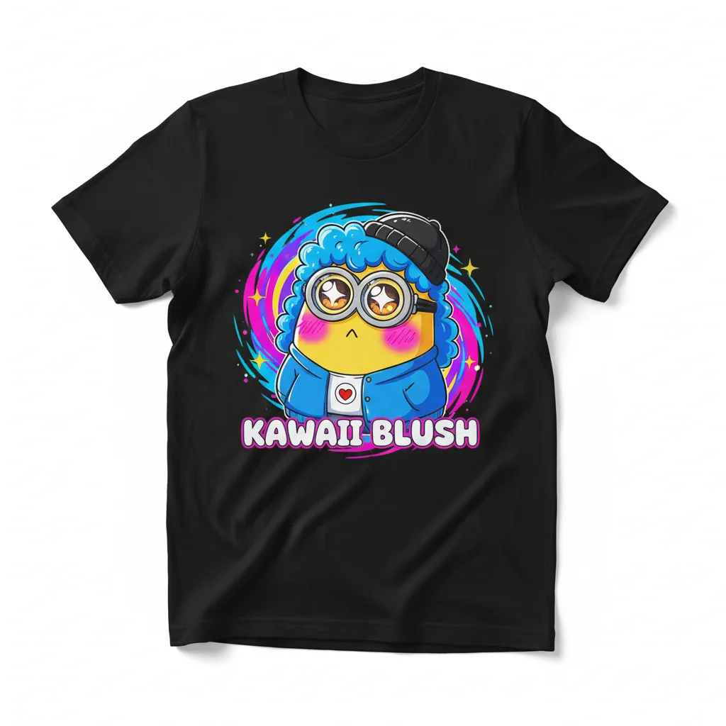 Anime Minion Blushing Premium Unisex T-Shirt