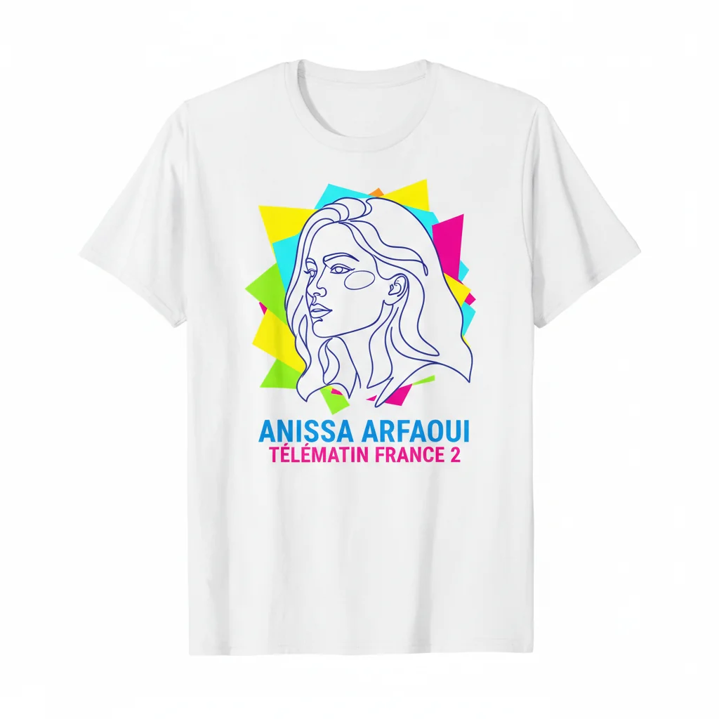 Anissa Arfaoui Telematin France 2 Street-Ready Tee