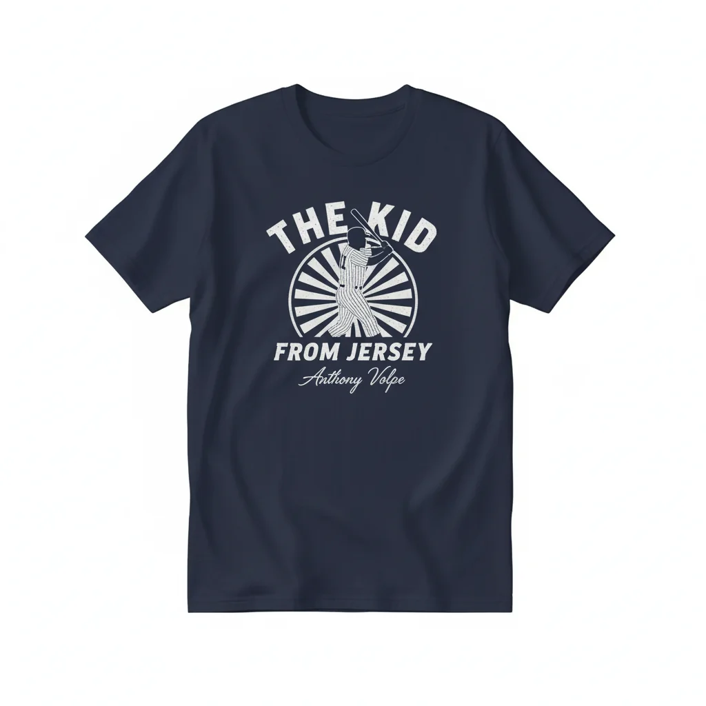 Anthony Volpe 'The Kid from Jersey' Signature MLB Tee