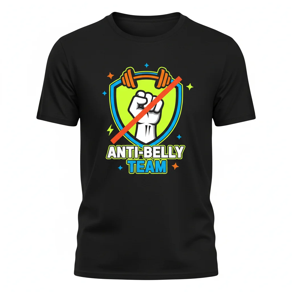 Anti-Belly Team Essential T-Shirt - Comfortable & Stylish