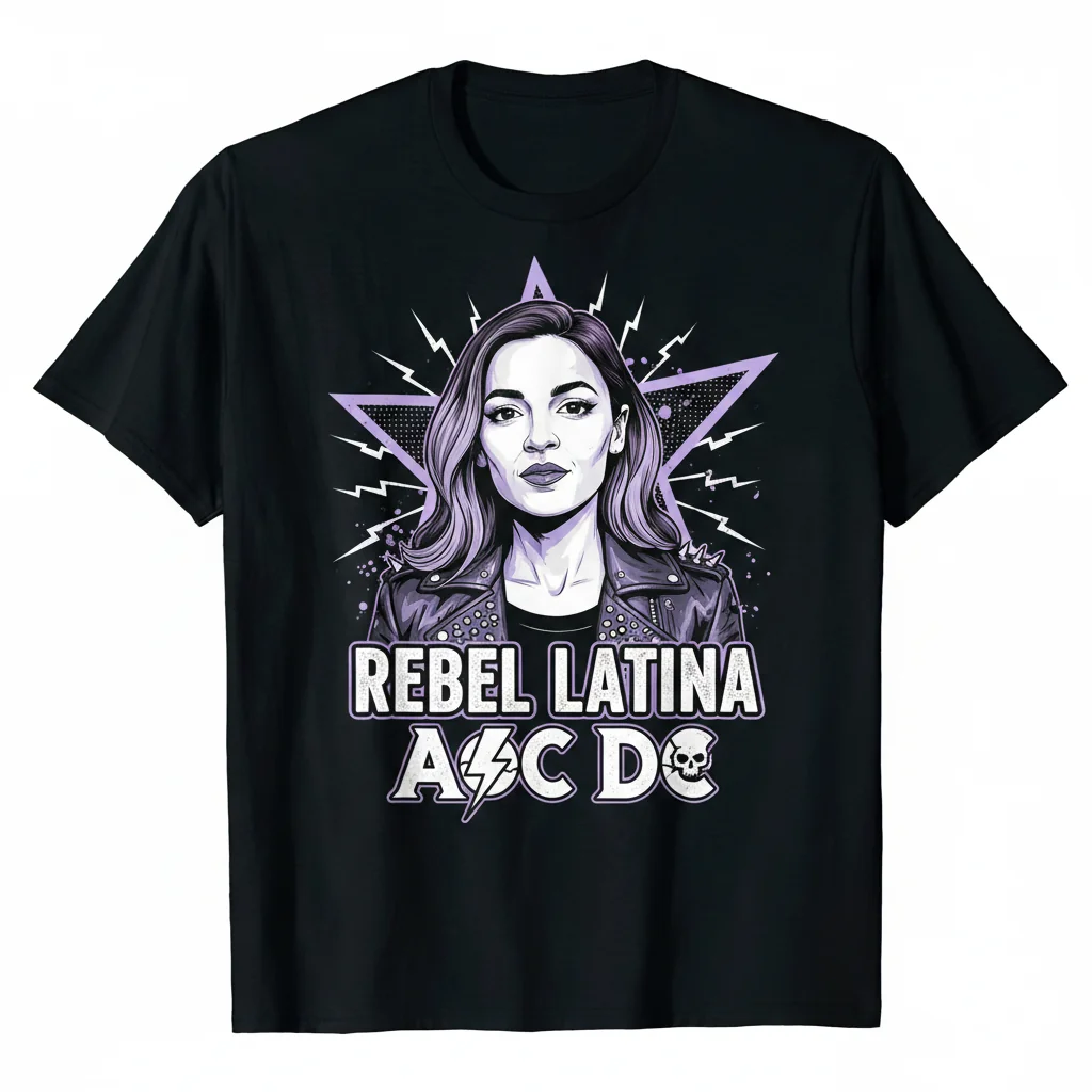 AOC DC Lavender Pastel | Rebel Latina Rock Tee