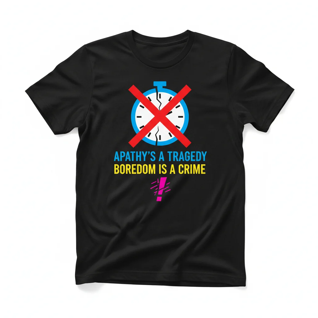 Awaken Your Spirit: The 'Apathy's A Tragedy' Essential T-Shirt