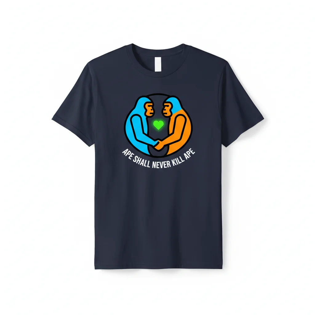 Ape Shall Never Kill Ape Tee - Essential Drop
