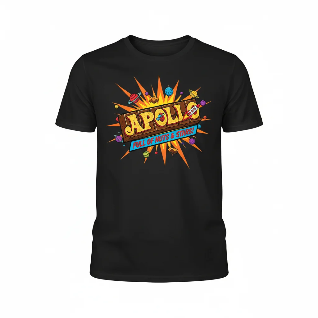Apollo Candy Bar: Nostalgia's Sweet Embrace Tee