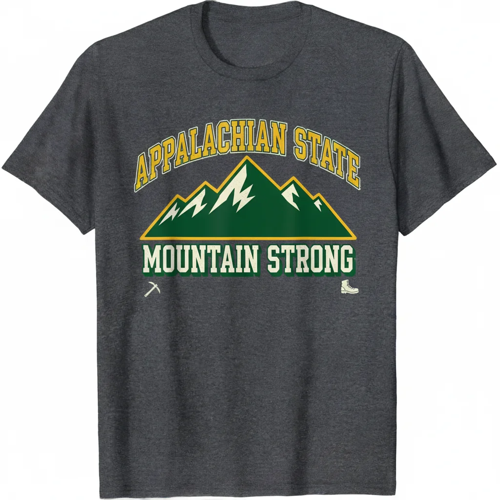 Appalachian State Mountaineers Mountain Strong T-Shirt - Official NCAA Fan Gear