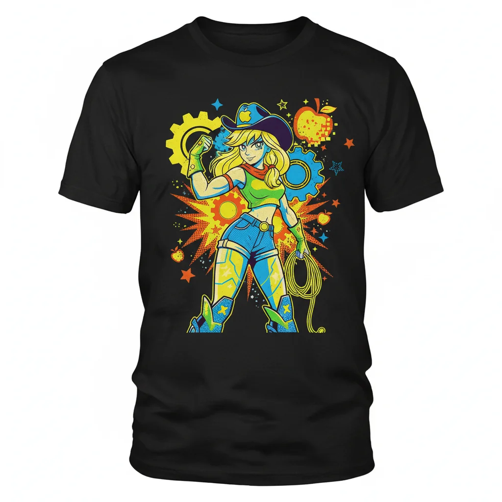 Applejack Human Essential T-Shirt – My Little Pony Friendship Is Magic Fan Apparel