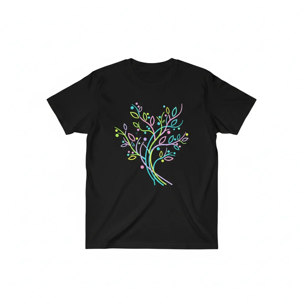 April Color Palette | Spring Colors Line Pattern Essential T-Shirt – Vibrant & Durable