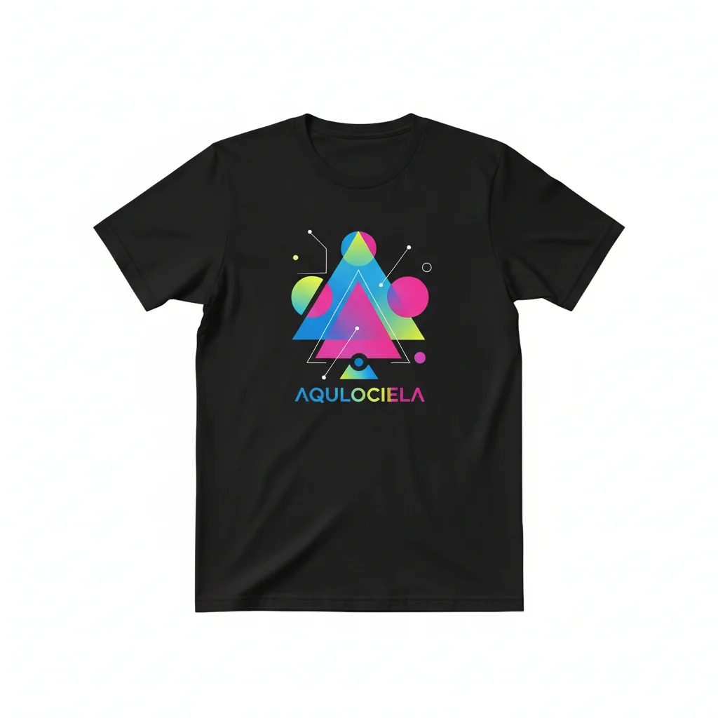 AQULOCIELA Logo Essential Tee – Street Ready Luxe