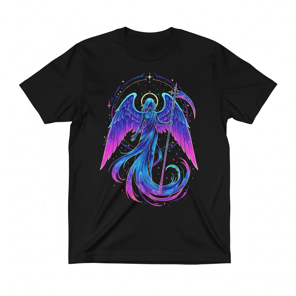 Archangel Azrael Sigil Seal Essential T-Shirt - Spiritual Comfort & Style