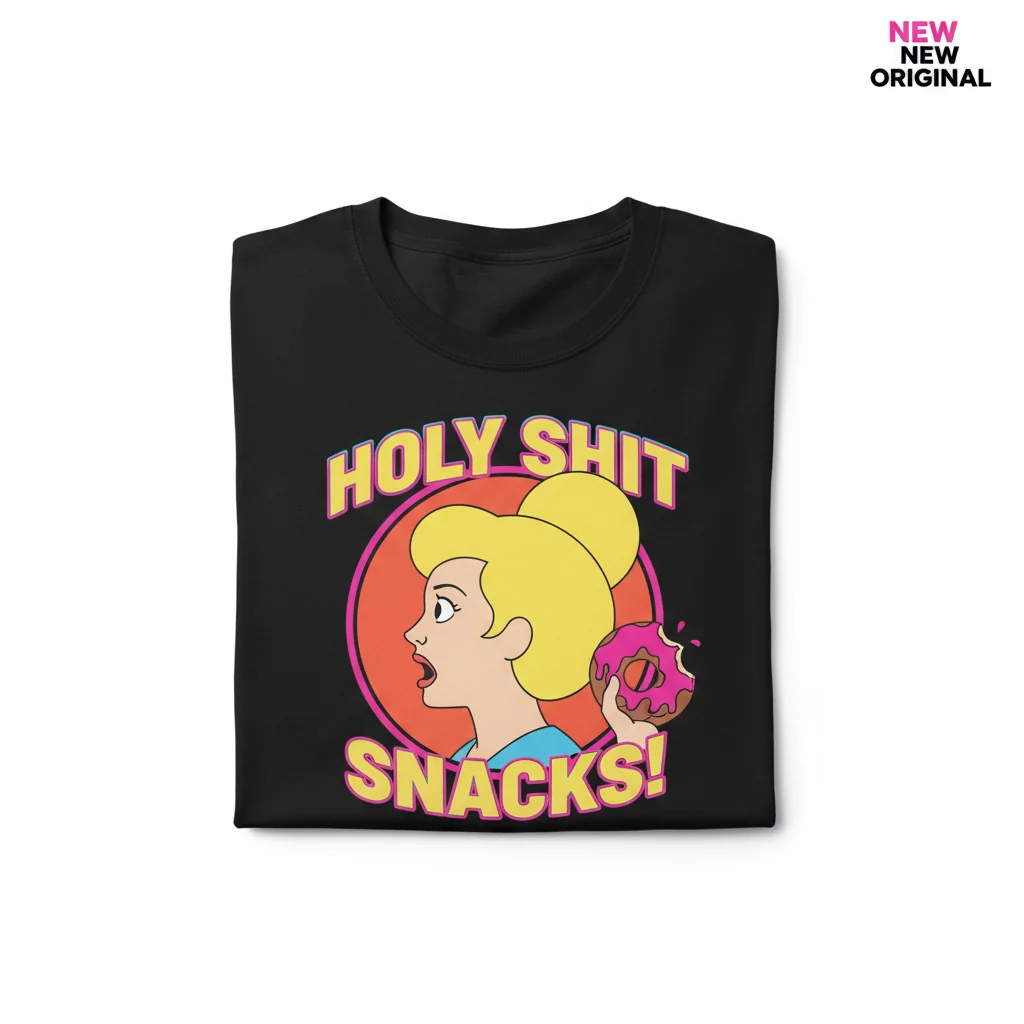 Pam Poovey 'Holy Shit Snacks' Essential Tee