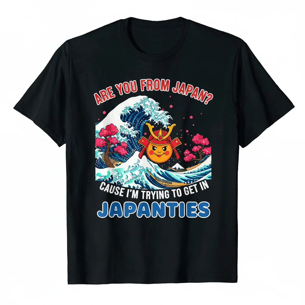 Japan-Ties Tee: Urban Vibe, Premium Feel