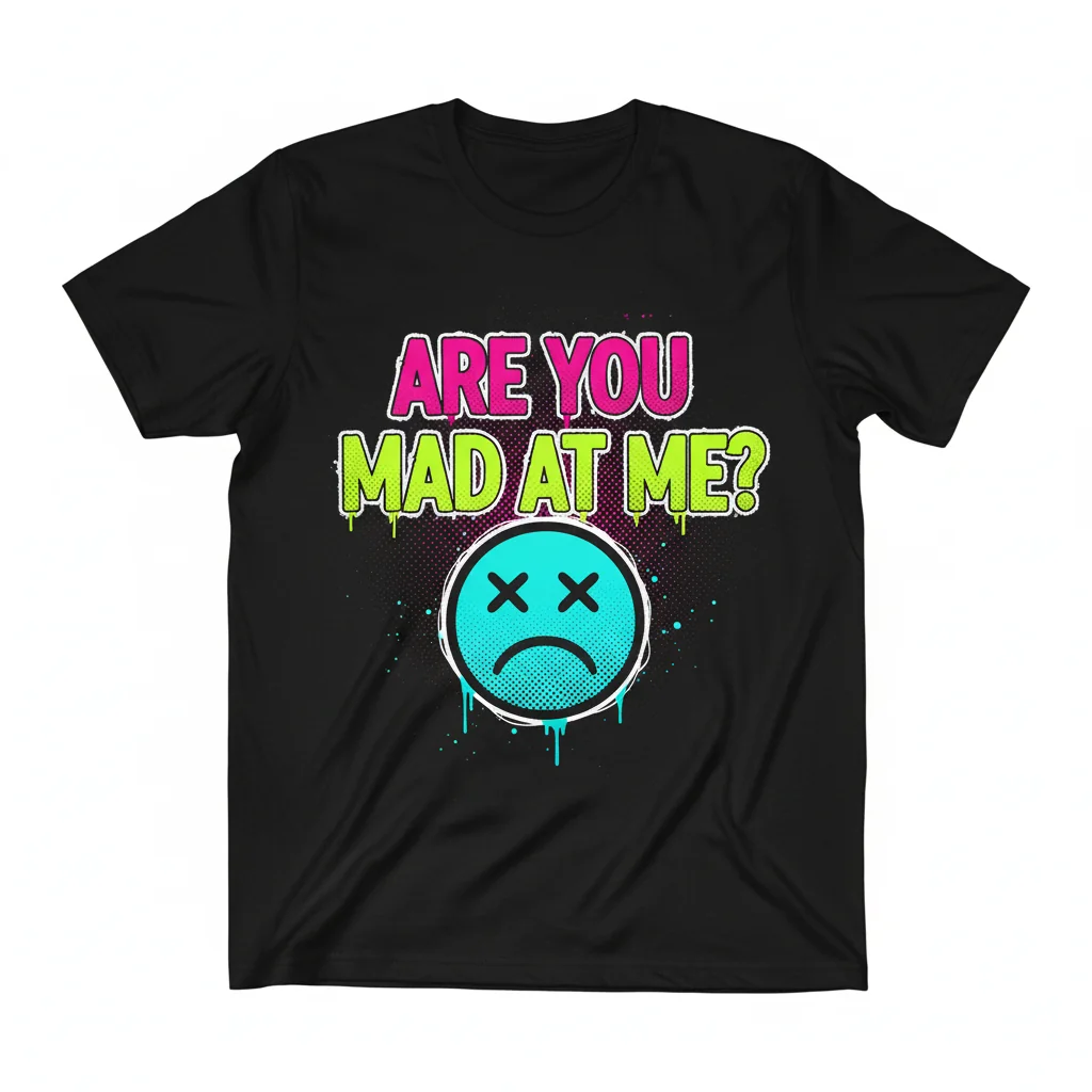 The "Are You Mad At Me?" Emotive Tee