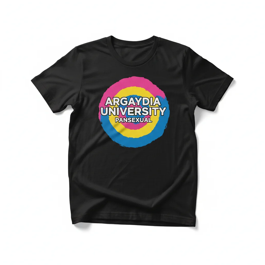 Argaydia University Pansexual Pride Tie-Dye Essential Tee