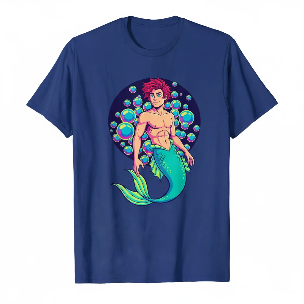 Ariel Genderbend + Bubbles – Premium Durable Essential T-Shirt