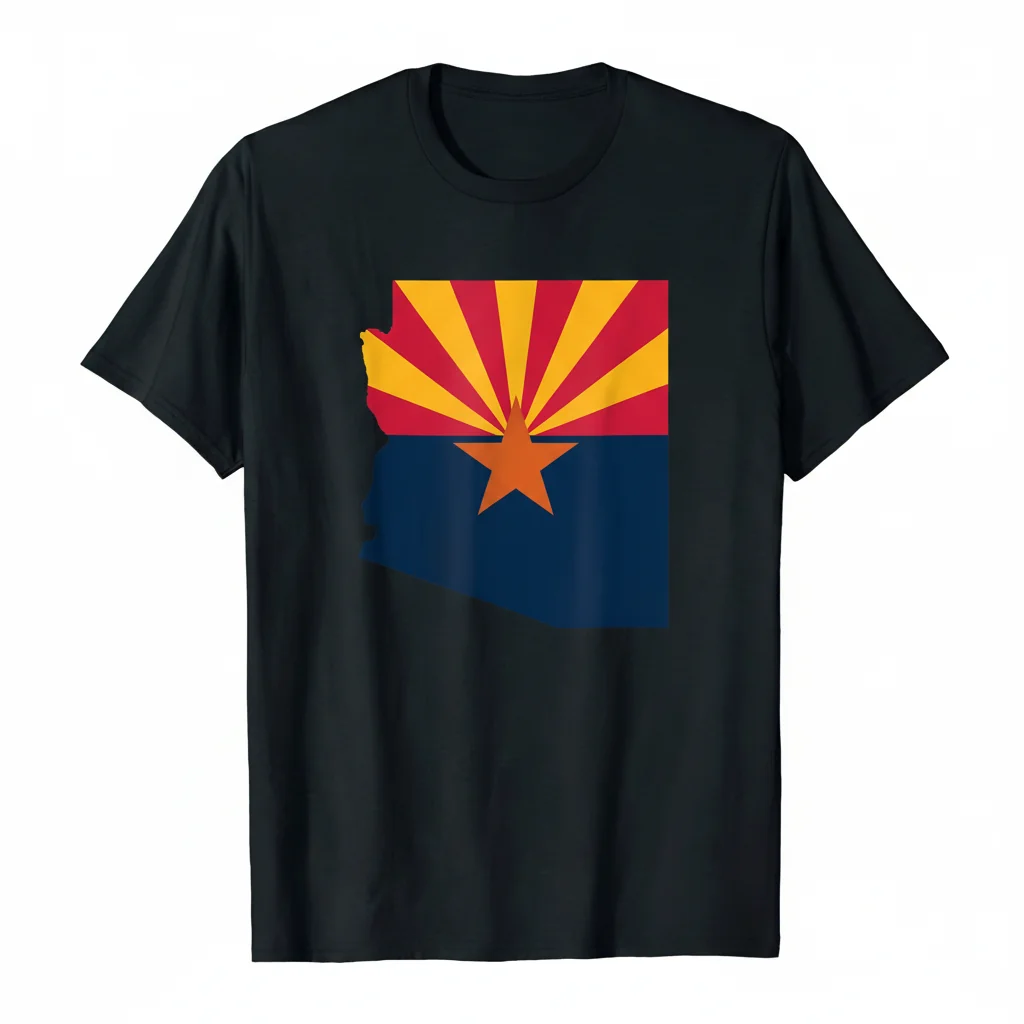 Arizona Flag Essential Unisex T-Shirt – Soft Cotton Tee