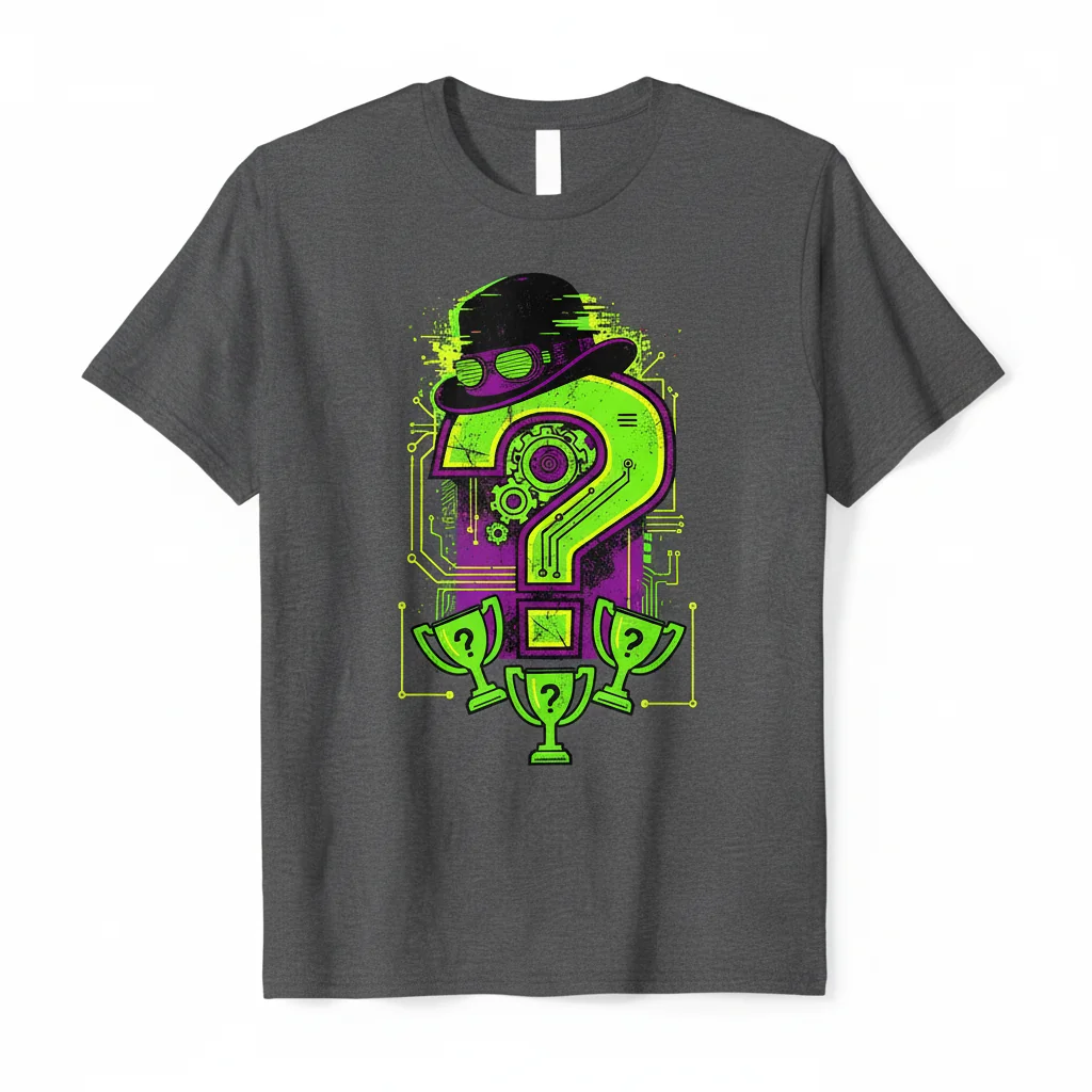 Riddler's Riddle: Arkham Knight Essential Tee