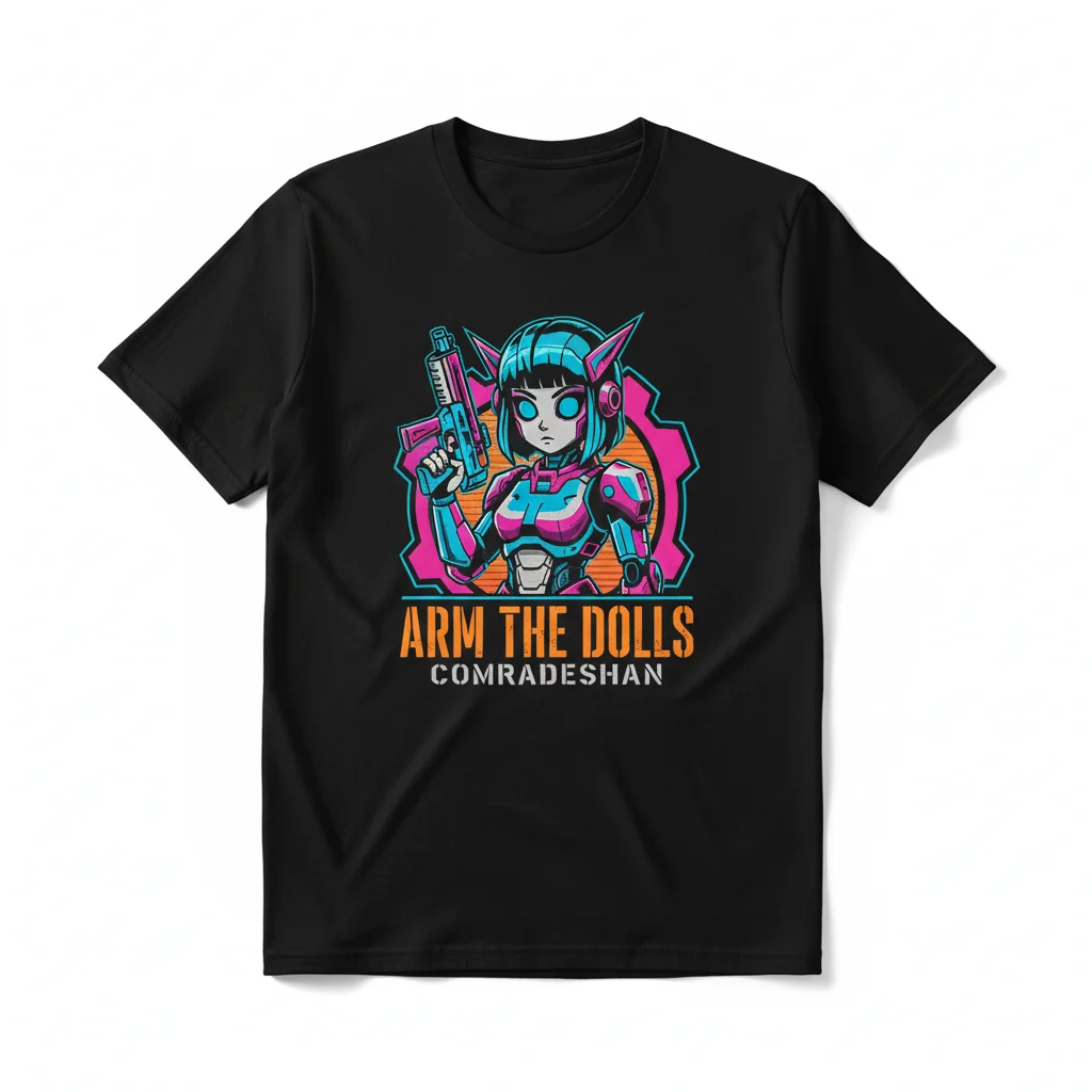 Arm the Dolls: Your Essential Canvas of Empowerment T-Shirt