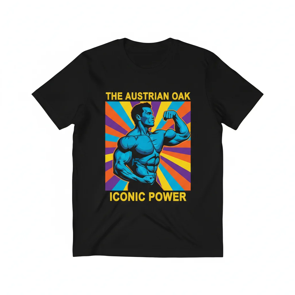 Arnold Schwarzenegger Side Chest Pose T-Shirt - Premium Essential Cotton Tee
