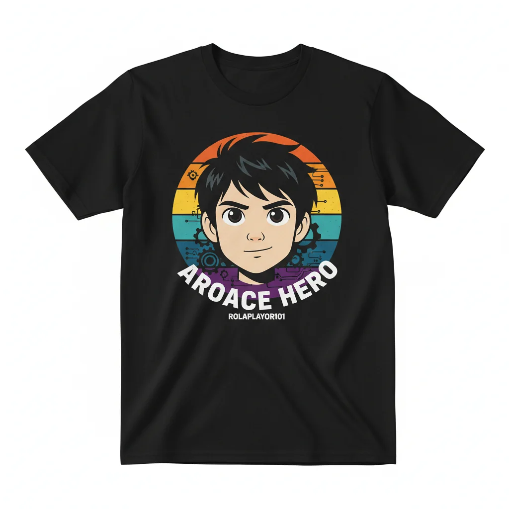 Aroace Hiro Hamada Boxy Essential T-Shirt - Comfortable & Stylish