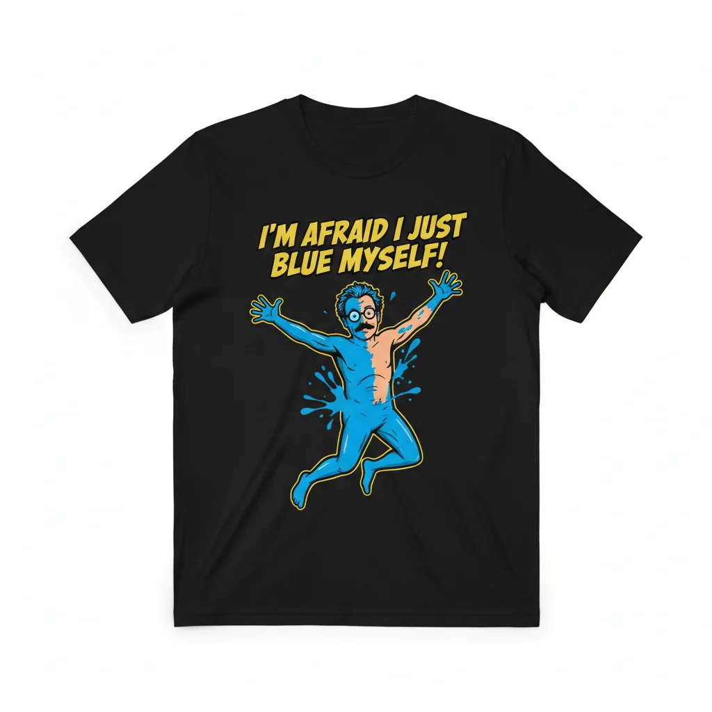 Arrested Development Tobias Fünke Blue Man Group Inspired T-Shirt