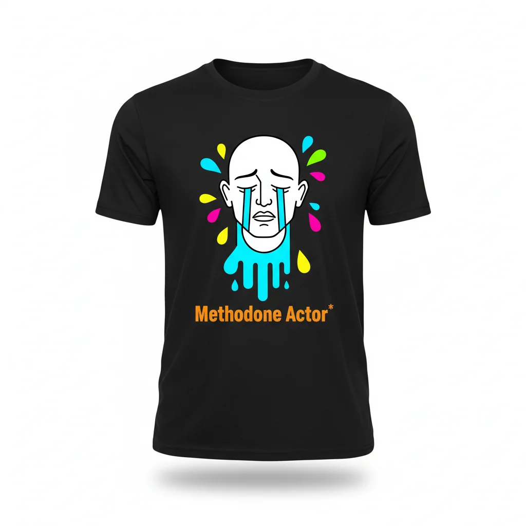 Arrested Development Tobias Shower Crying Meme Active T-Shirt - Ultra-Durable & Fade-Resistant