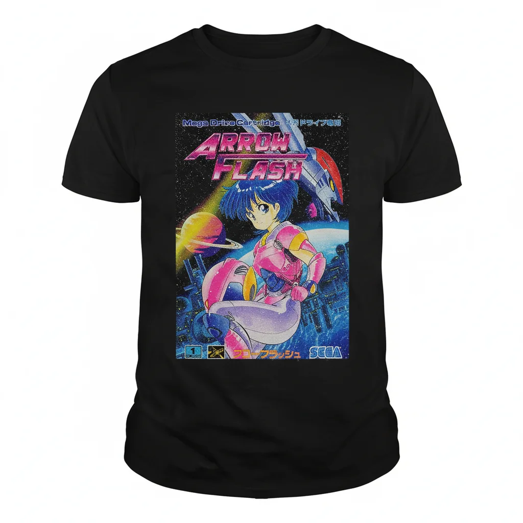 Arrow Flash Japanese Front Cover: The Durable, Fade-Resistant Essential T-Shirt