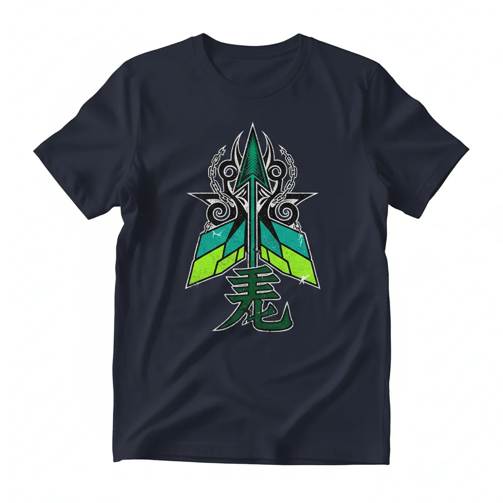 Embrace the Hero Within: Oliver Queen's Arrow Tattoos Essential Tee