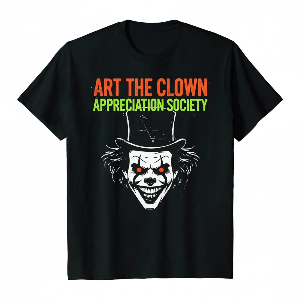 Art The Clown Appreciation Society Premium Essential T-Shirt – Unrivaled Comfort & Durability