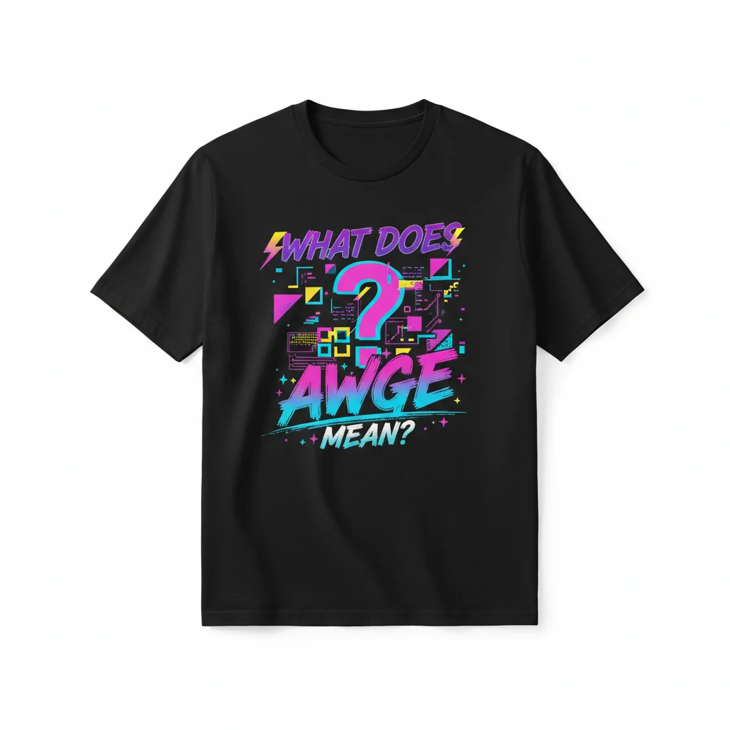 The AWGE Definition Tee | A$AP Rocky Inspired Graphic Shirt