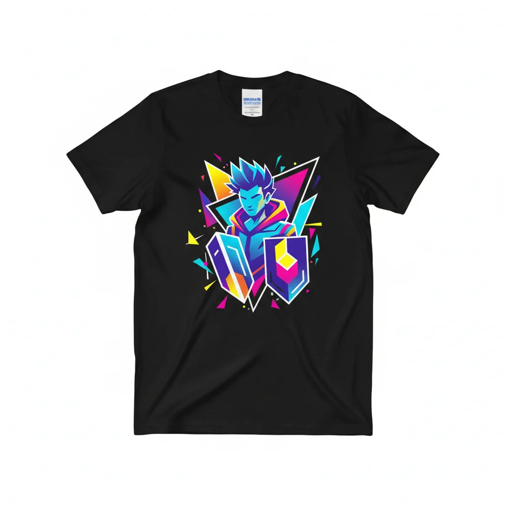 Asher Omega Strikers Essential T-Shirt - Premium Cotton Gaming Apparel