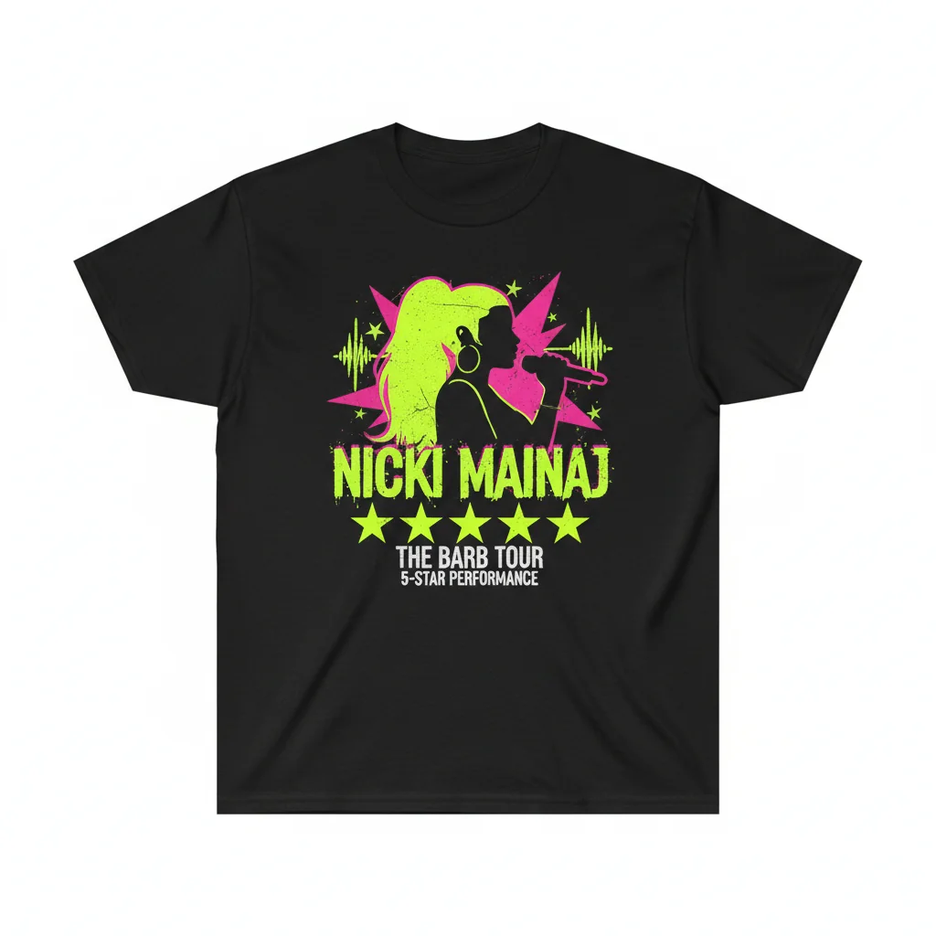 Ask Lil Wayne 5 Star T-Shirt | Nicki Minaj Concert Fan Merch | Unisex Classic Tee