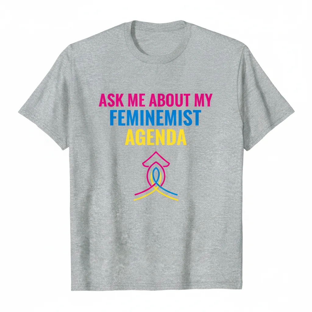 Ask Me About My Feminist Agenda: Speak Your Truth Essential T-Shirt