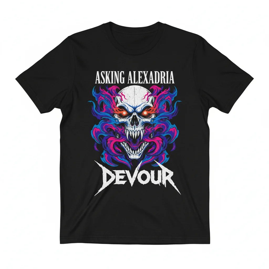 Asking Alexandria Devour T-Shirt - Official Band Merch