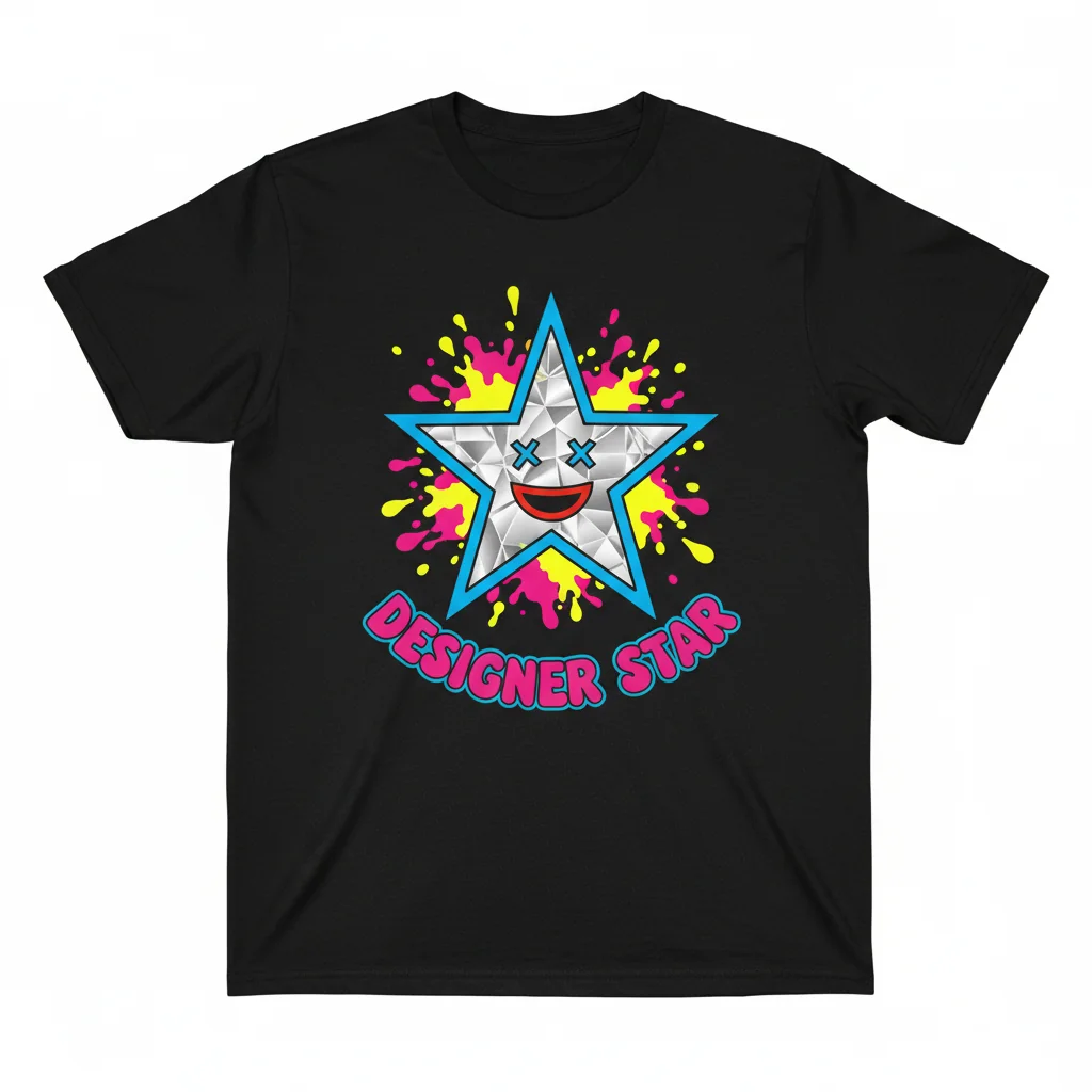Asspizza Designer Star Shirt | Streetwear Graphic Tee | 100% Cotton