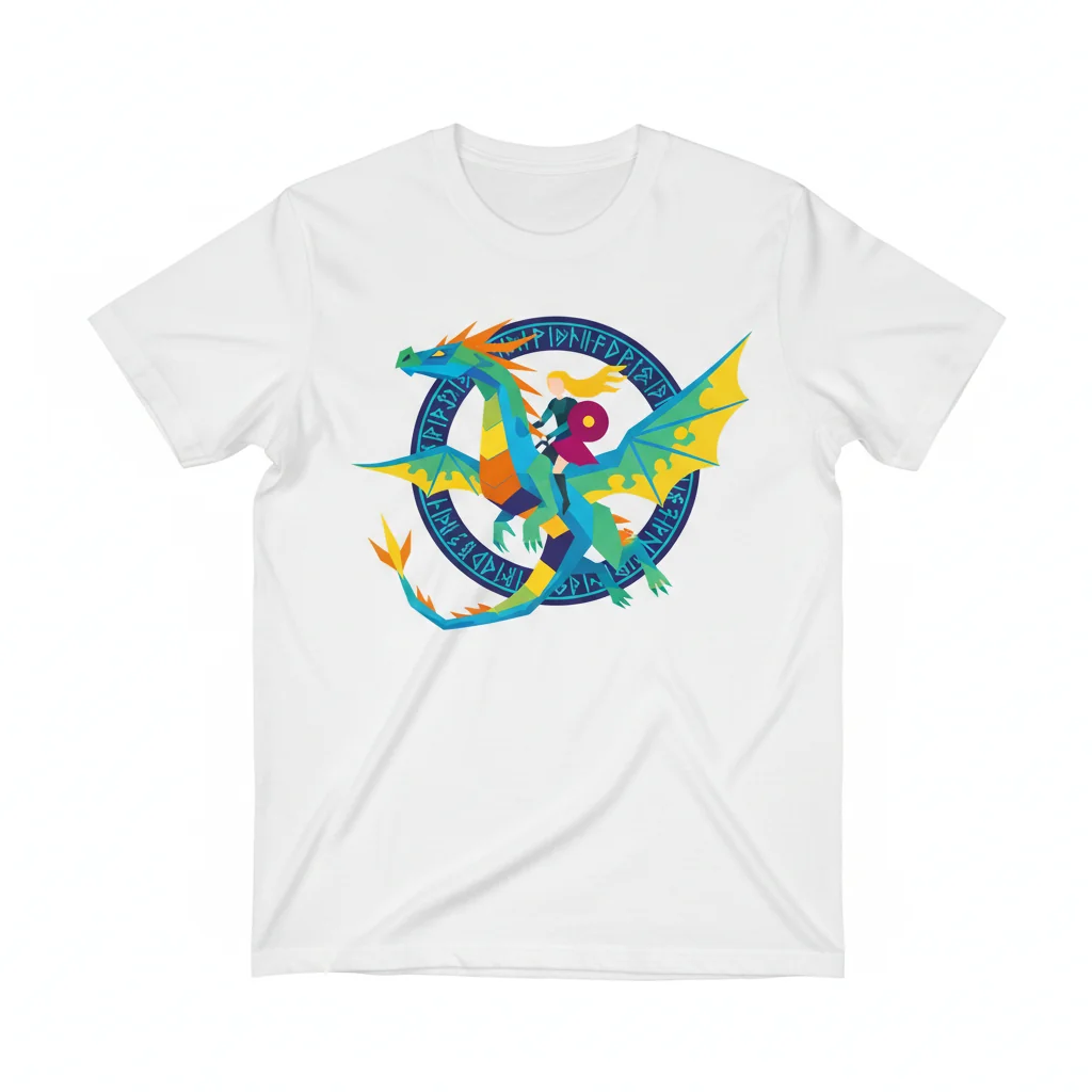 Astrid & Stormfly HTTYD 2 Graphic T-Shirt | How to Train Your Dragon Fan Apparel