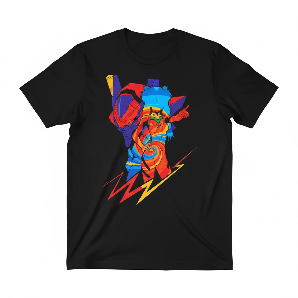 Asuka NGE Shadow Tee: Iconic Vibe